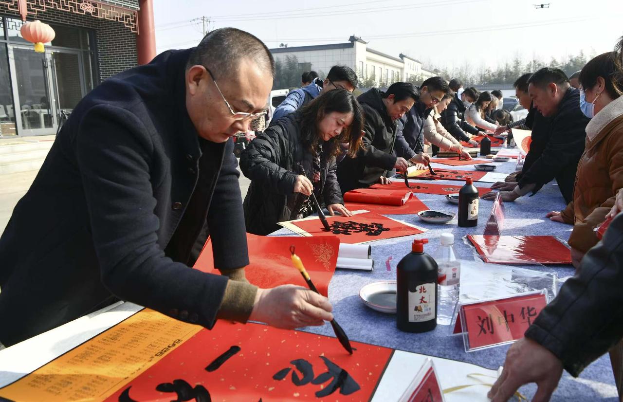 临沂郯城文化盛事！万福迎春——山东省文联新时代文明实践第十五届“百县千村” 书法