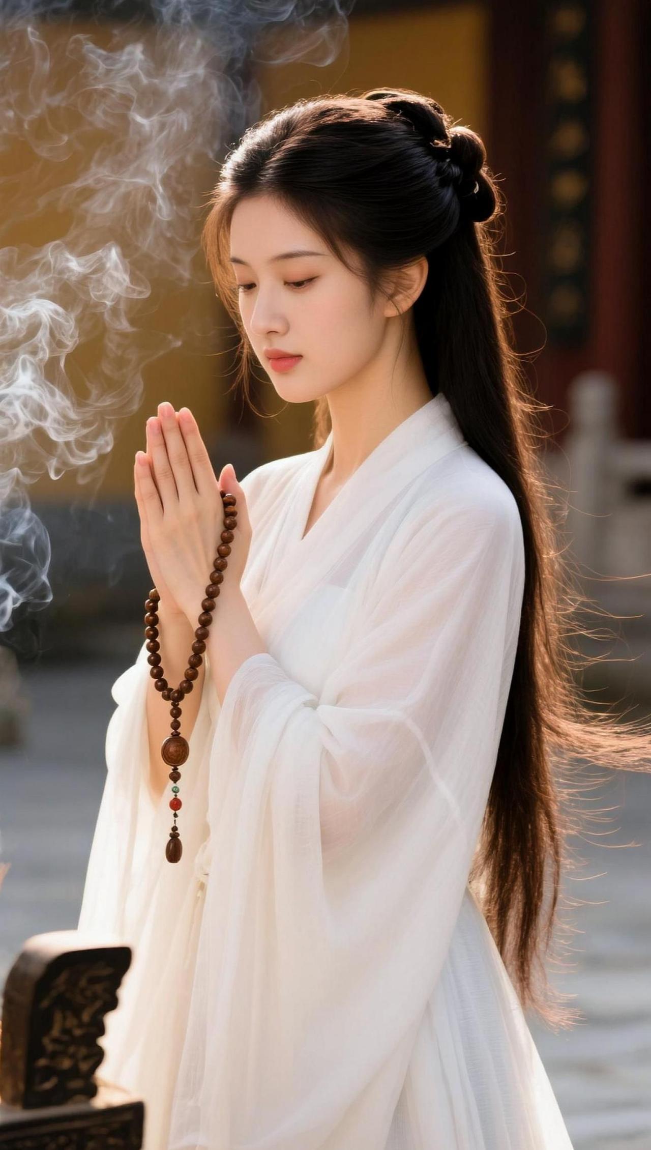 AI古寺祈福写真 随变ai随便玩