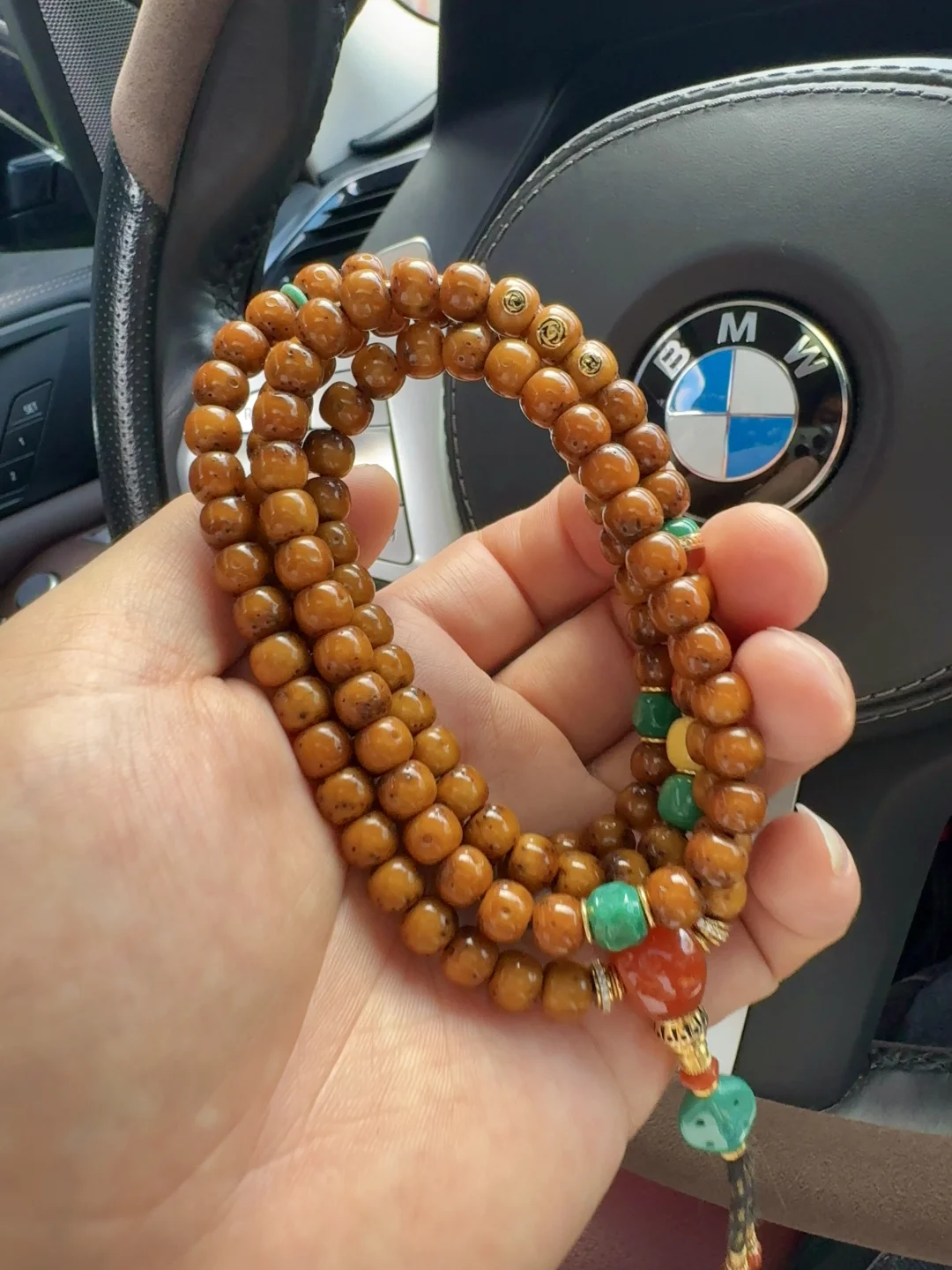 星月菩提盘前：佛系文玩。盘后：血脉觉醒！