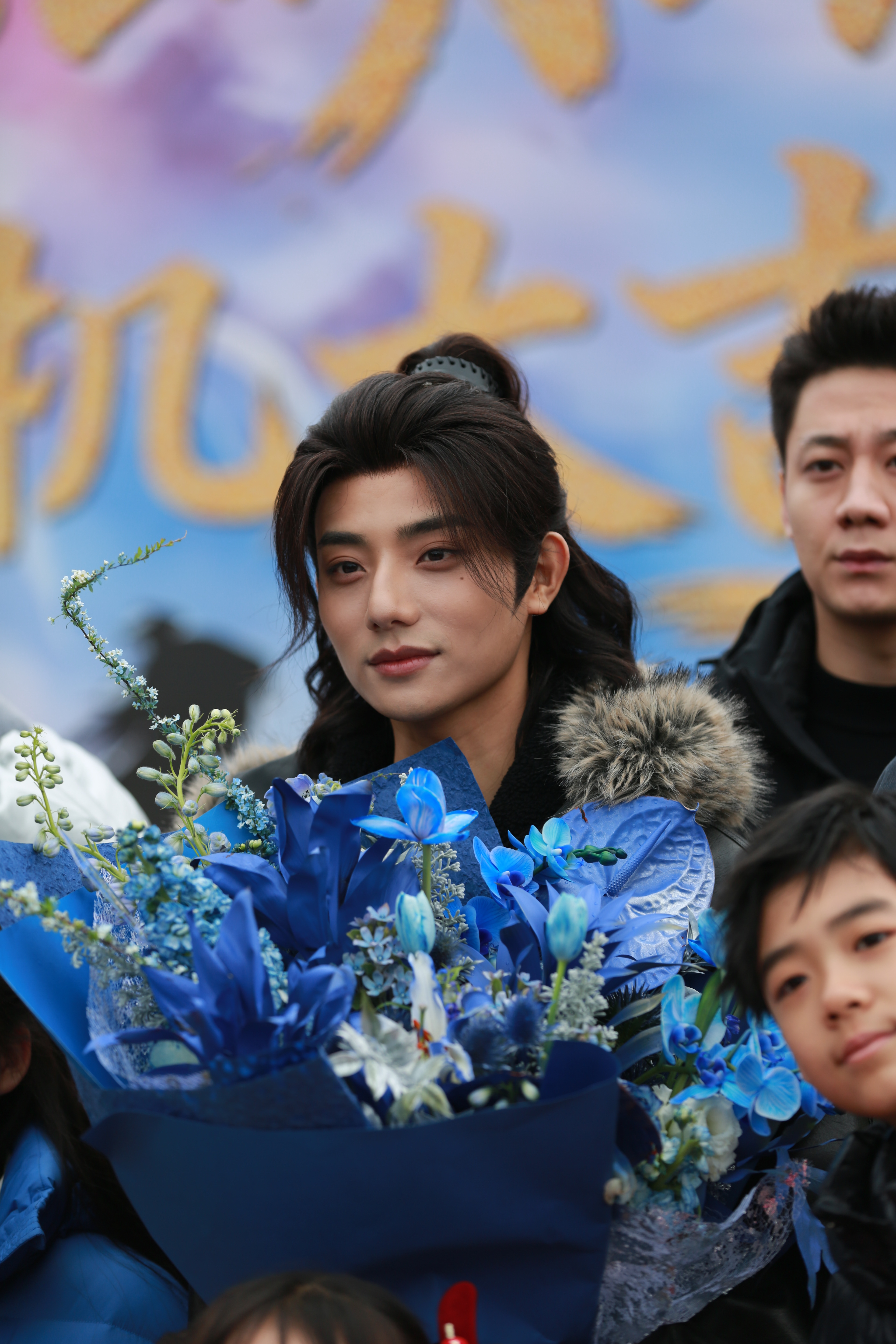 李振宁首部武侠剧流星蝴蝶剑开机 李振宁现身横店影视城，新剧《流星蝴蝶剑》正式开机