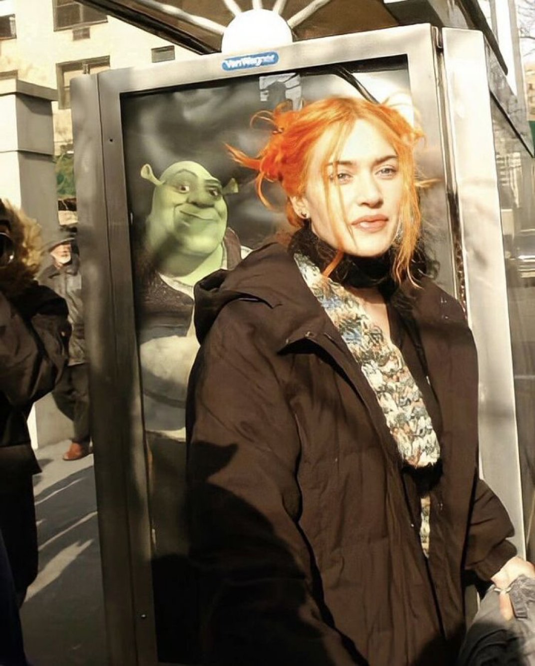 《美丽心灵的永恒阳光》（2004）片场的凯特·温斯莱特𝐊𝐚𝐭𝐞 𝐖𝐢