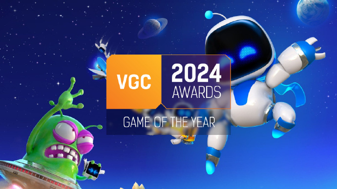 【 宇宙机器人获VGC年度游戏 】知名游戏媒体VGC近日宣布《宇宙机器人》获其2