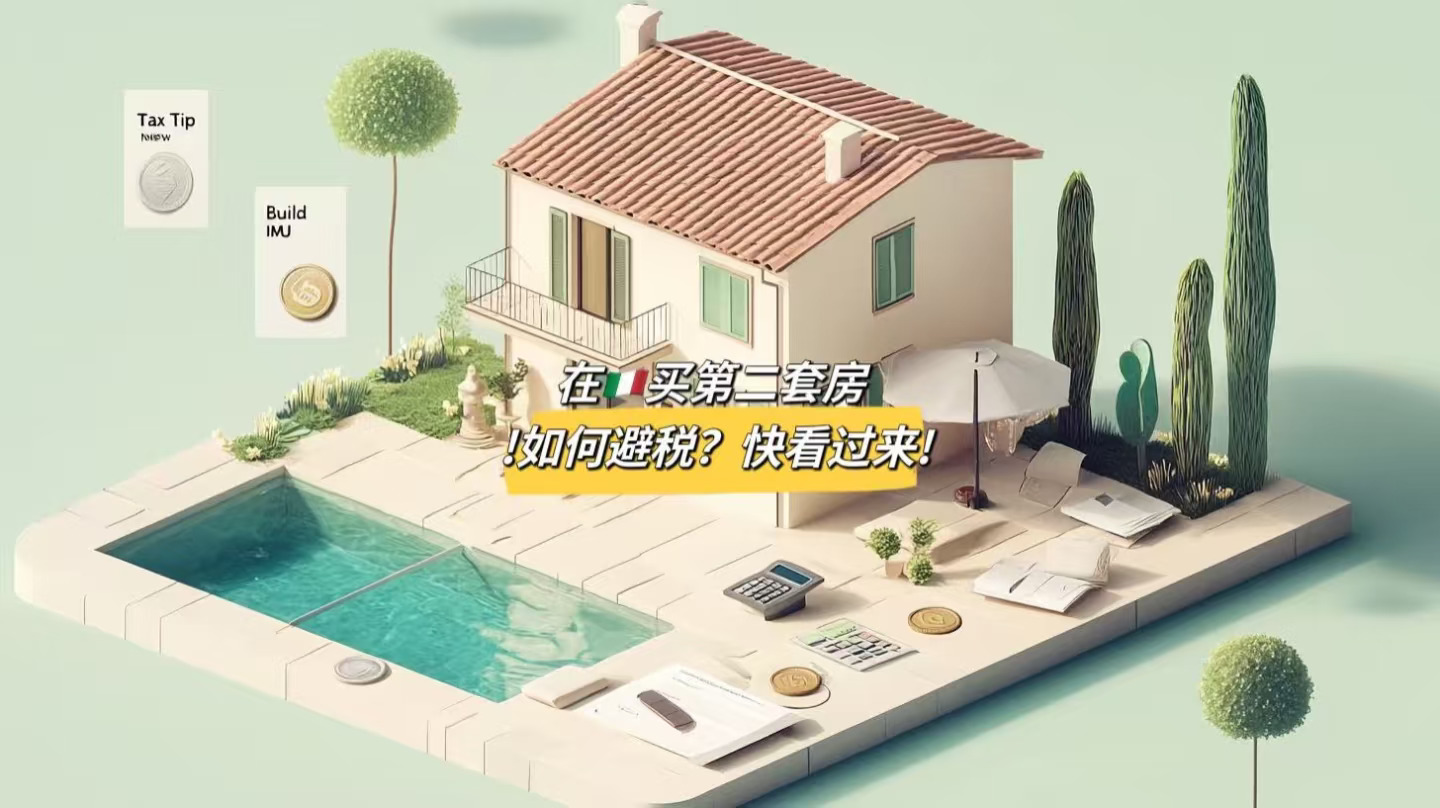 🇮🇹第 二套房如何 避 税？