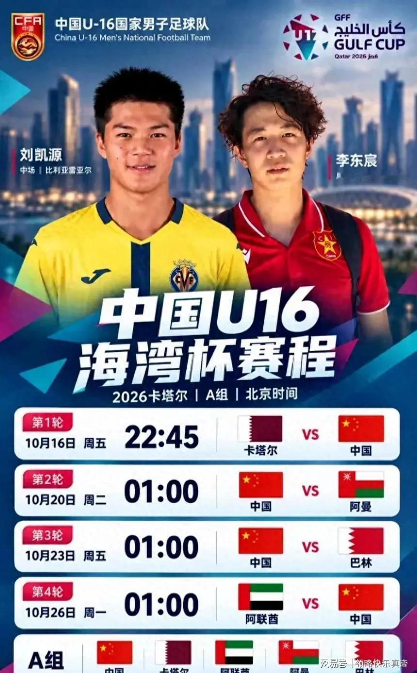 国字号球队水平如何  就得拉出去溜溜才能知道

今晚，张耀坤带领的U16国家队将