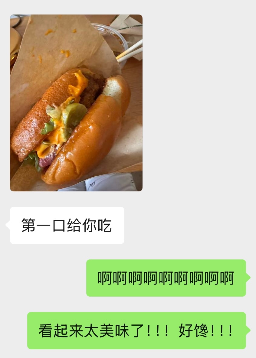 魏家凉皮的汉堡看着就好吃 又吃不到我嘴里[泪] ​​​