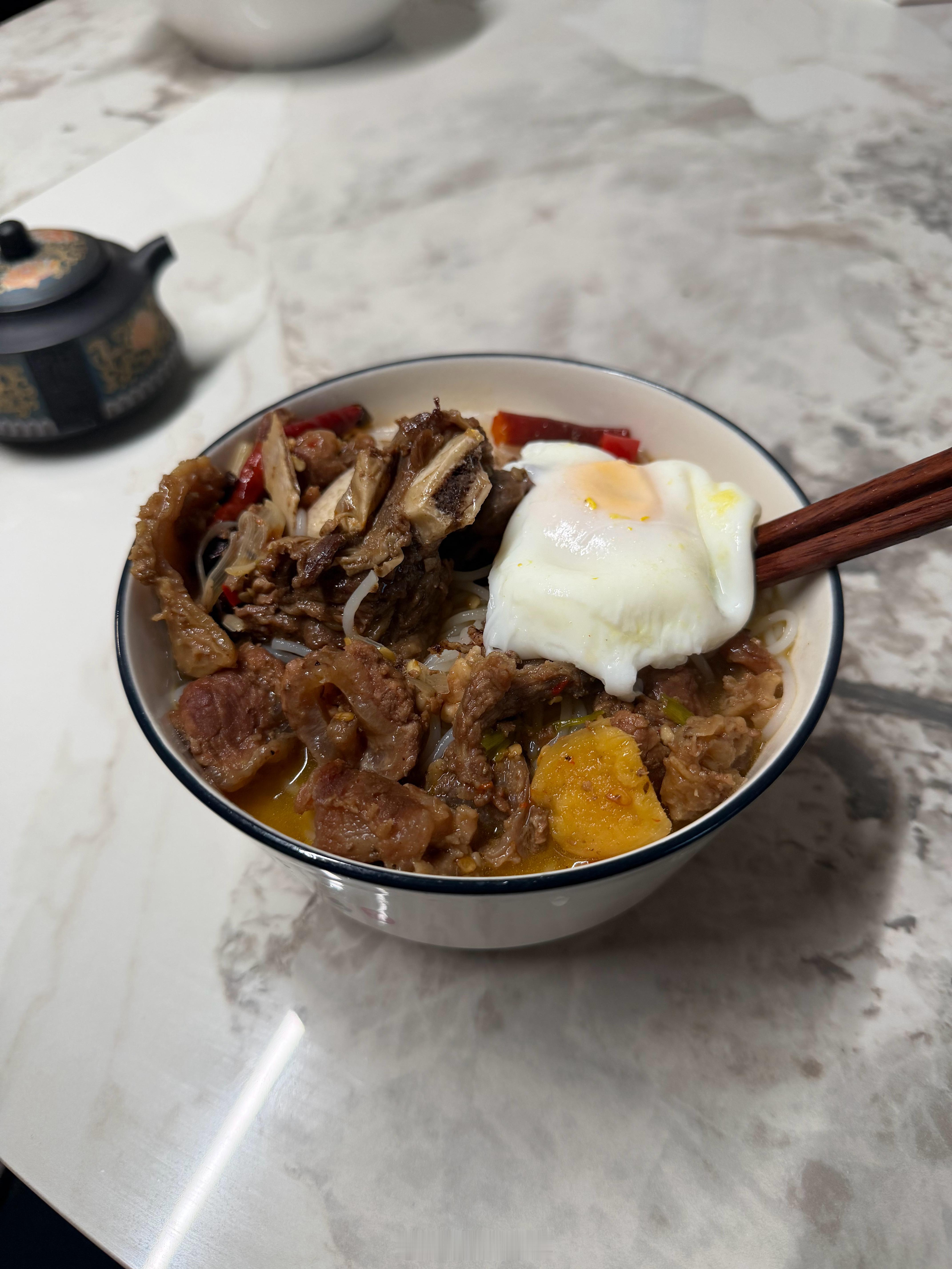 还是家里的牛肉粉权威啊 