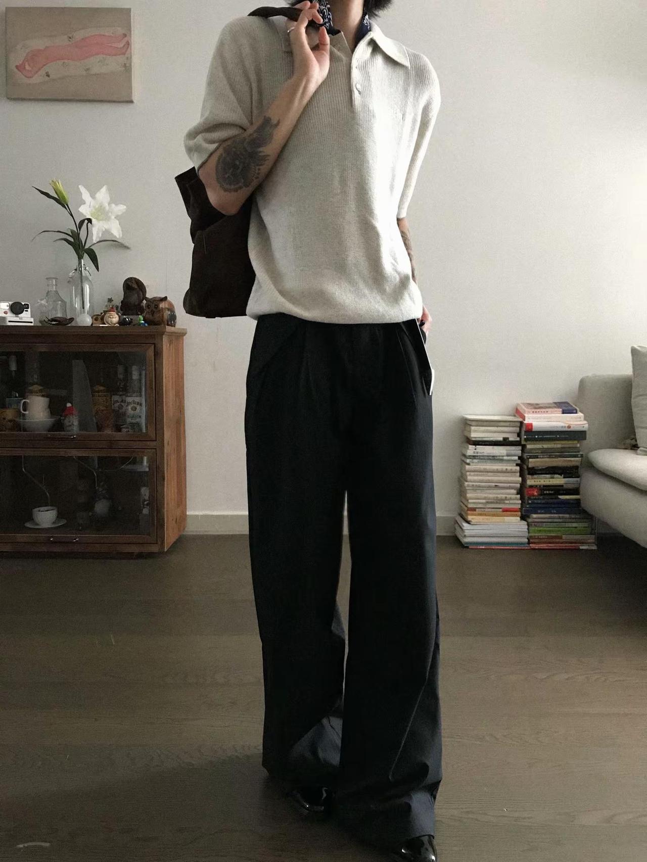 简单干净。极简穿搭 帅是一种感觉  穿搭日记