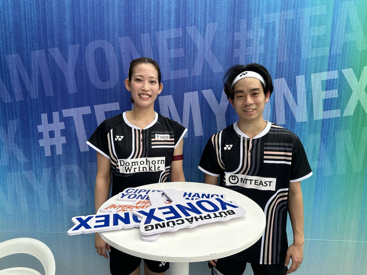 2026越南国际挑战赛 混双半决赛：绿川大辉/松山奈未🇯🇵 21-11、21