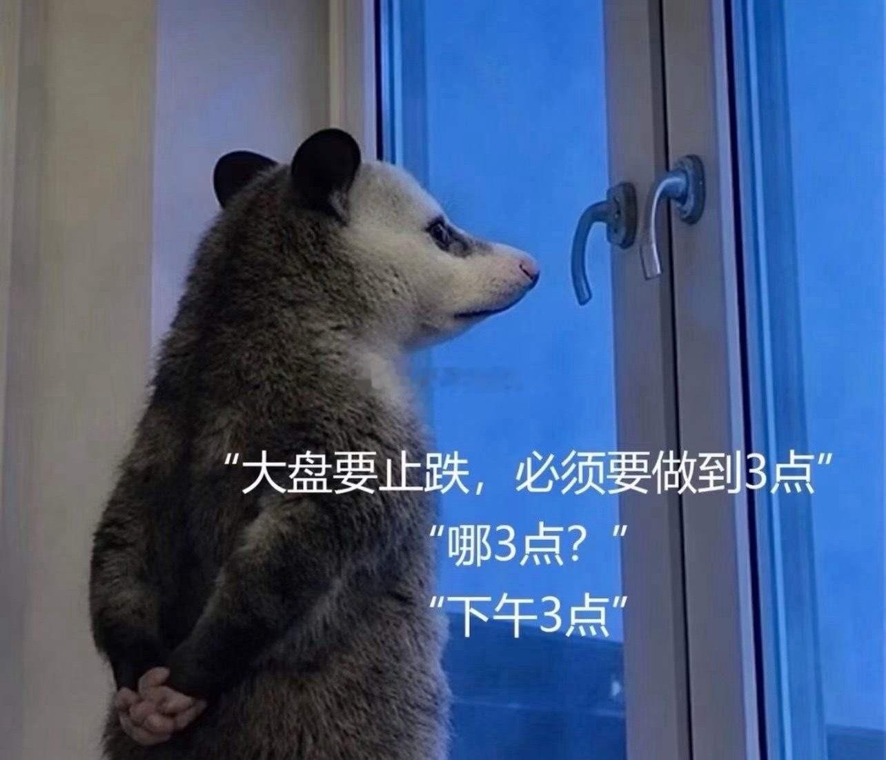 终于不跌了，极限的一天，各位辛苦了周末约上三五好友，吃烧烤哈啤酒，空调房里搓麻将