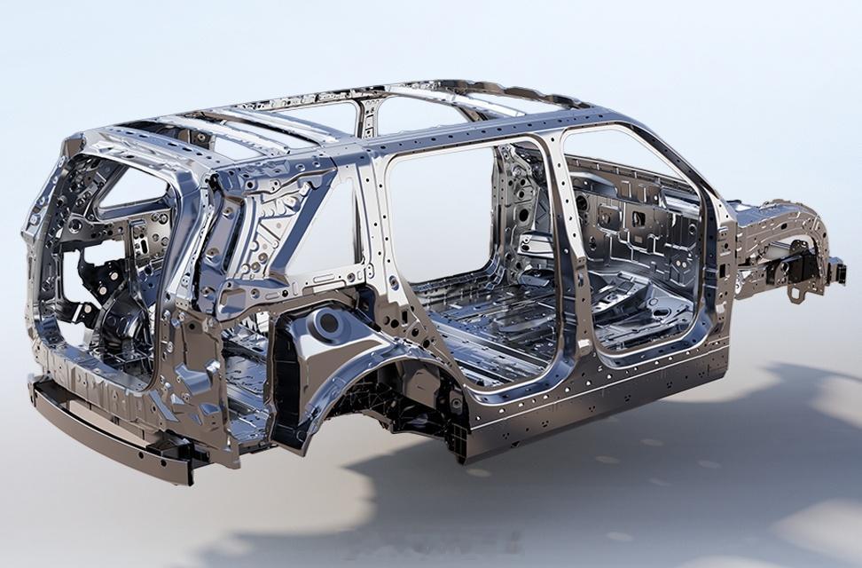 biwfreelander 这大概是奇瑞尽全力能做的最好的白车身门槛梁终于用全型