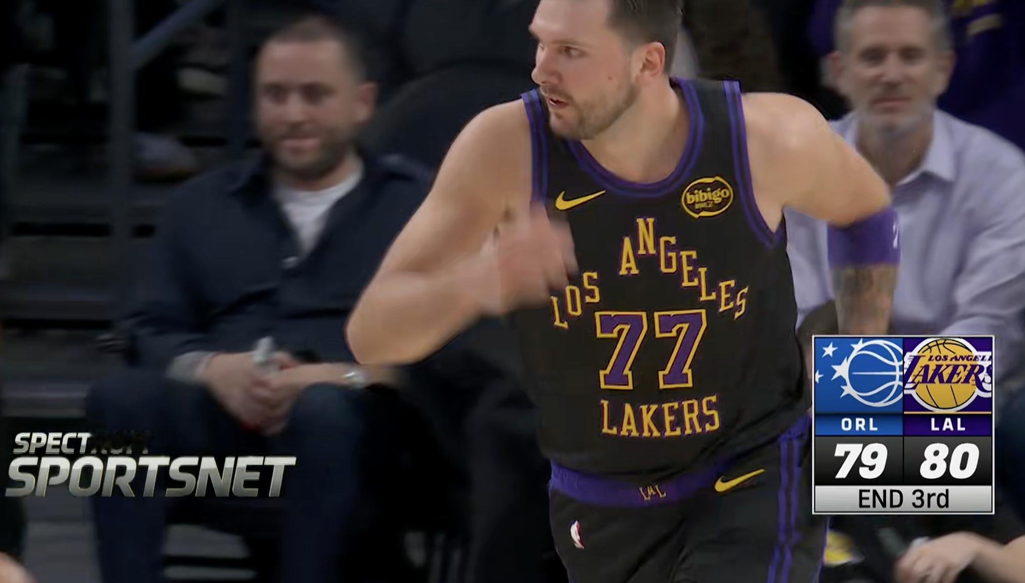 三节结束，湖人80-79魔术，怎么说？魔术vs湖人