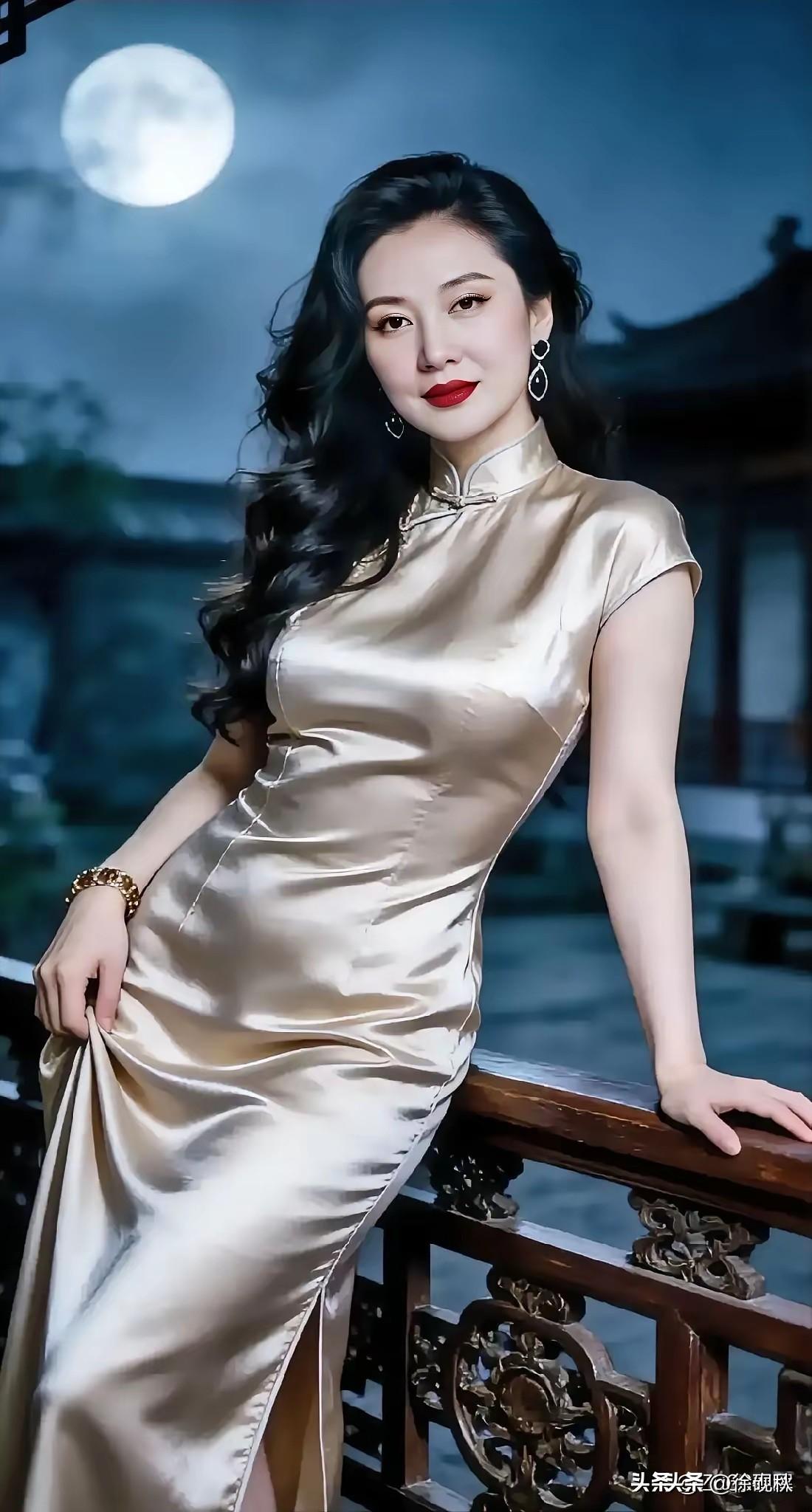 半老徐娘，风韵犹存。
岁月匆匆，不败美人。
心若年轻，岁月不老。
善待自己，才是
