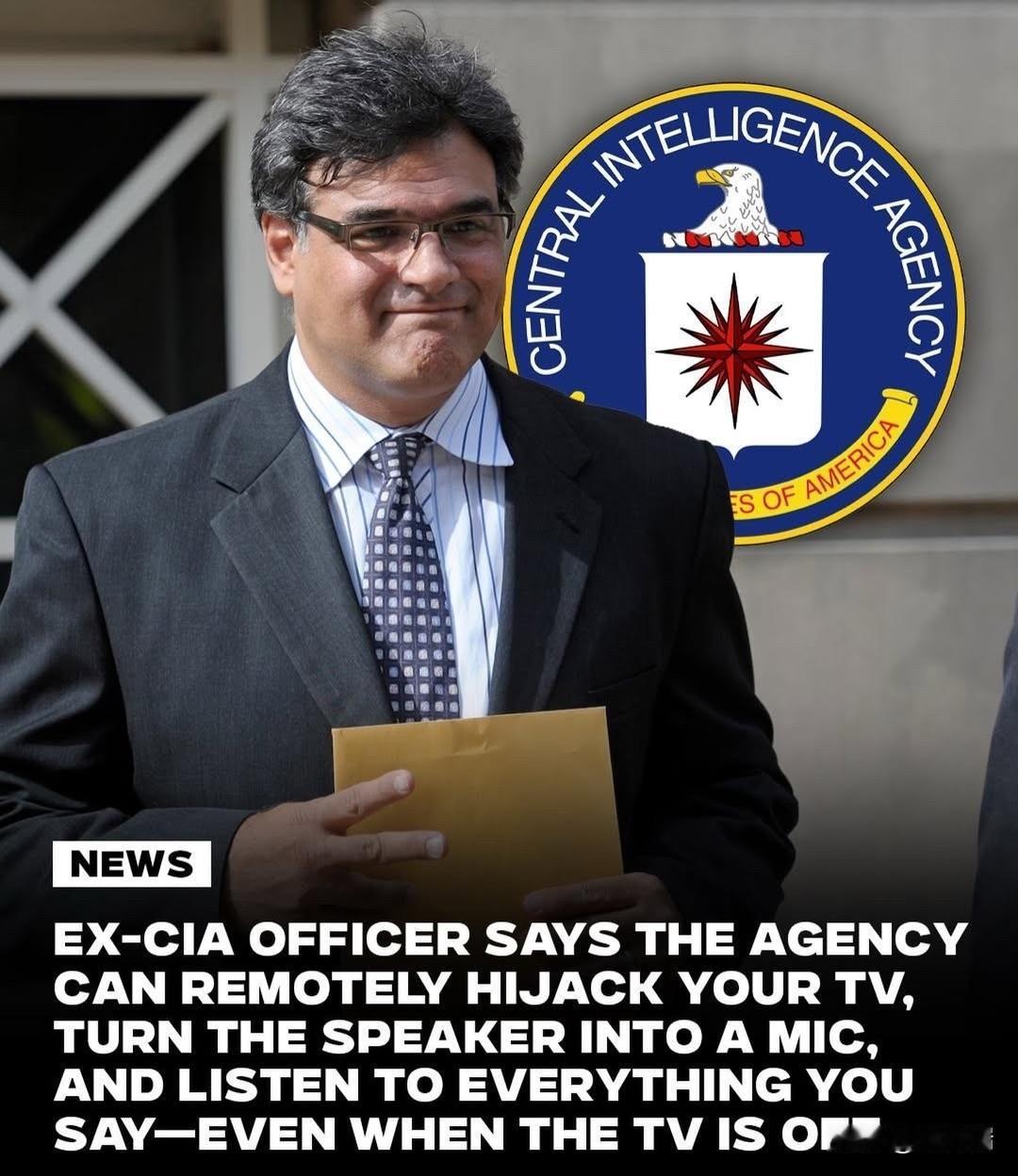 前中情局官员 约翰·基里亚库（John Kiriakou ）表示，中央情报局（C