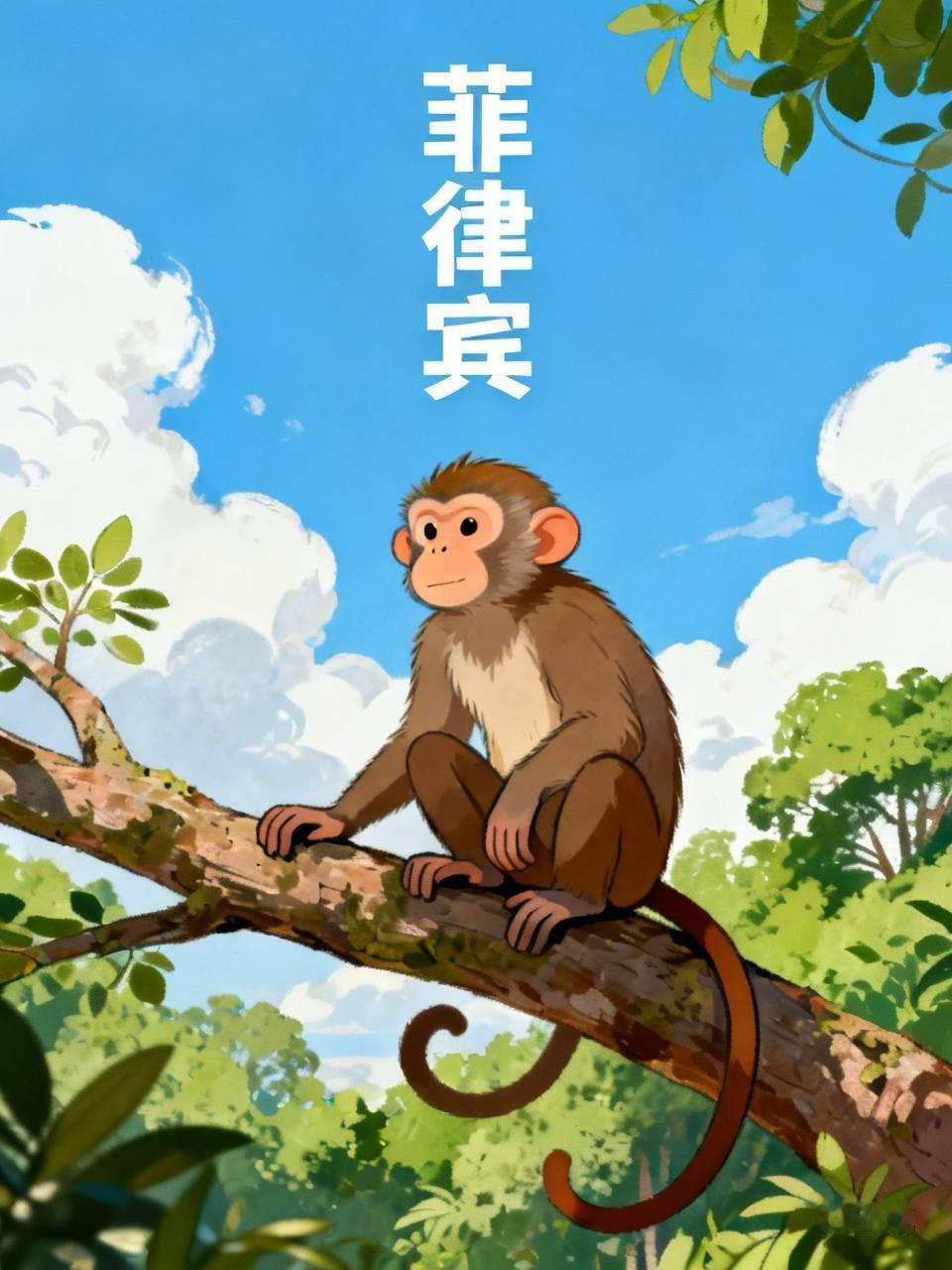 菲律宾不愿意被称为猴子，猴子点头同意菲律宾媒体人 猴子旅游 人型猴子 bp菲律宾