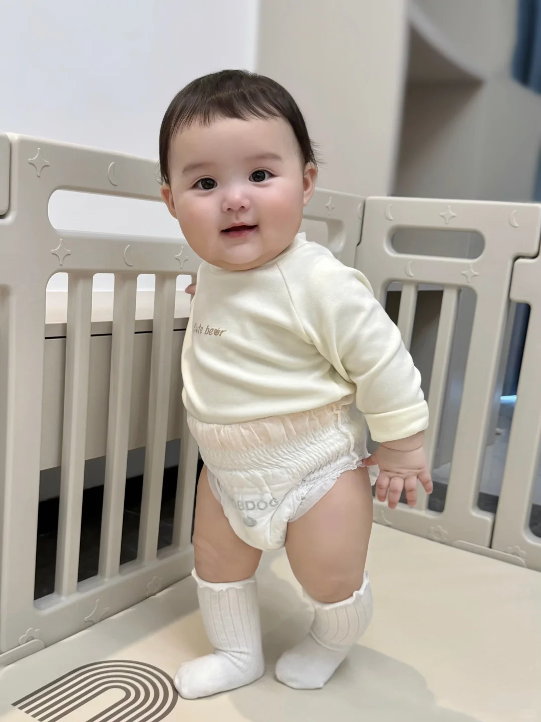 好喜欢我的胖宝宝，你好可爱啊！