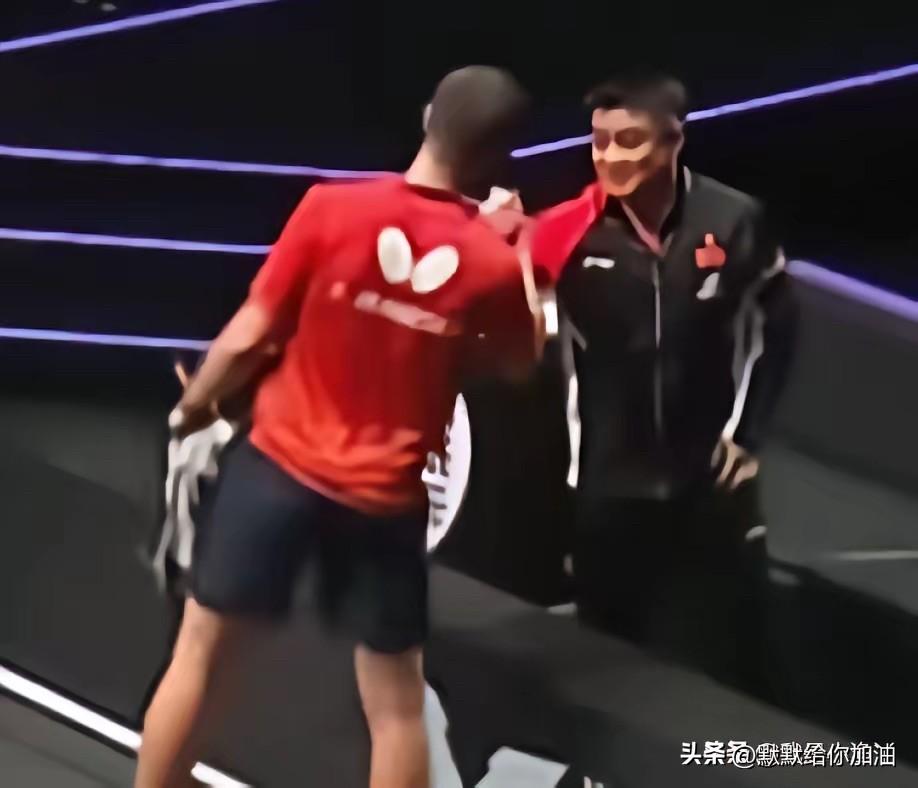 看到弗朗西斯卡赛后发言，张本终于明白：王皓为何对张本黑脸了？

张本恐怕今天终于
