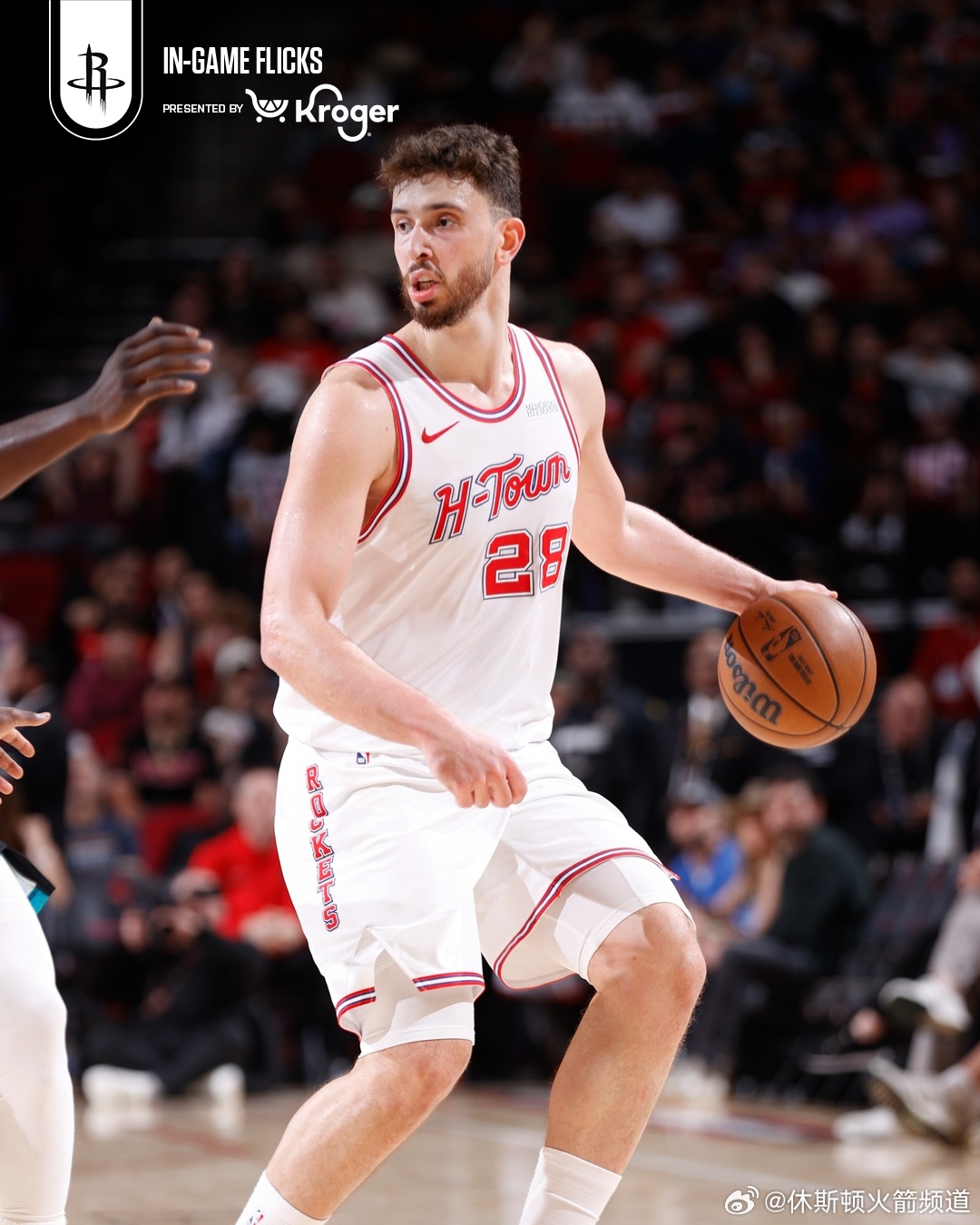 火箭106-99开拓者，本赛季战成2-2平拿到赛季第39胜门神12中11砍下26
