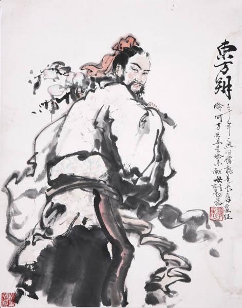 东方朔：西汉“首席幽默谏官”｜被汉武帝当段子手养了40年，却用一筐桃、三杯酒、一