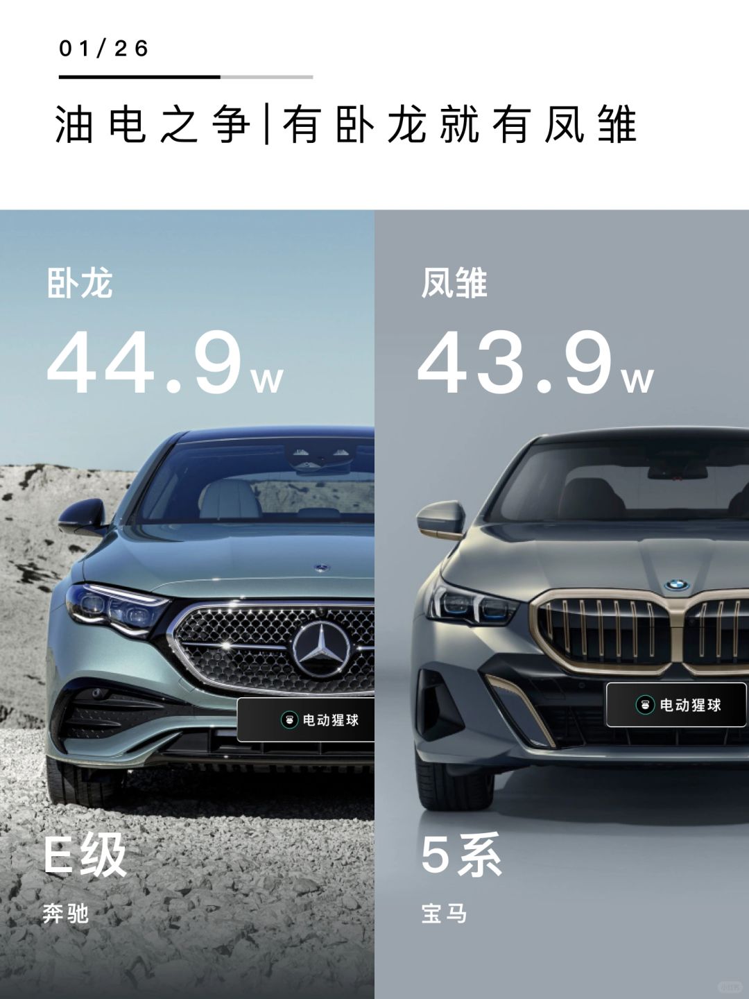 油电之争｜有卧龙必有凤雏