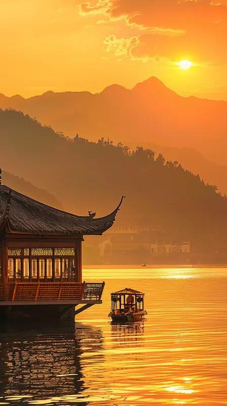五一又去了趟杭州，那感觉就像和老朋友重逢。

西湖还是那么美，湖光山色，游船点点