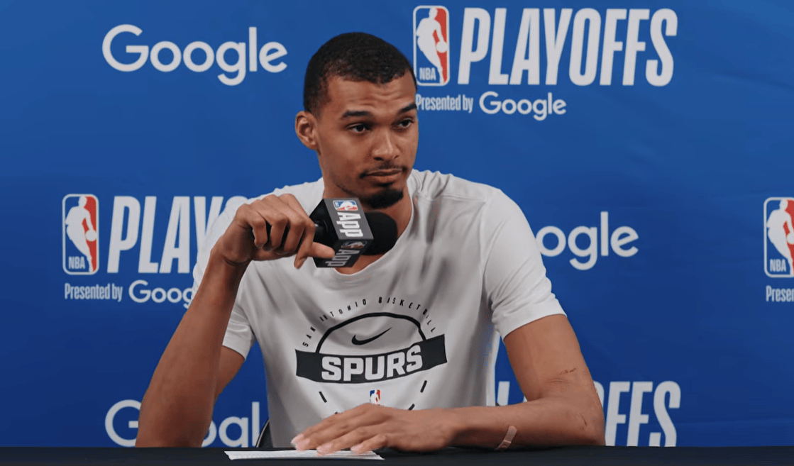 文班采访全文：看到狼掘伤病很难过，希望他们尽可能打久点