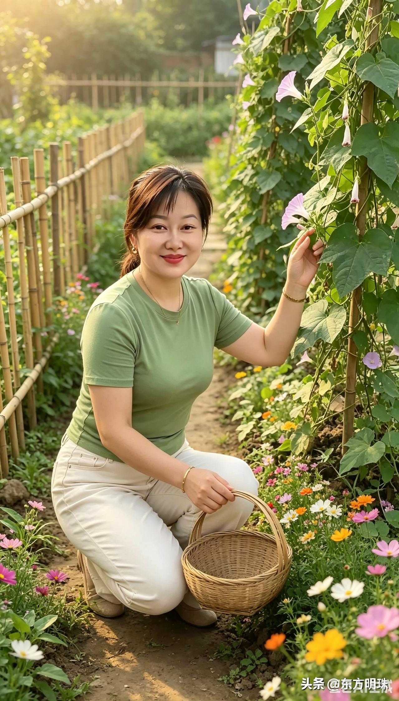 没有刻意规划路线，偶然遇见这片农家小菜园
 
这次下乡短途闲逛，我没有提前查攻略
