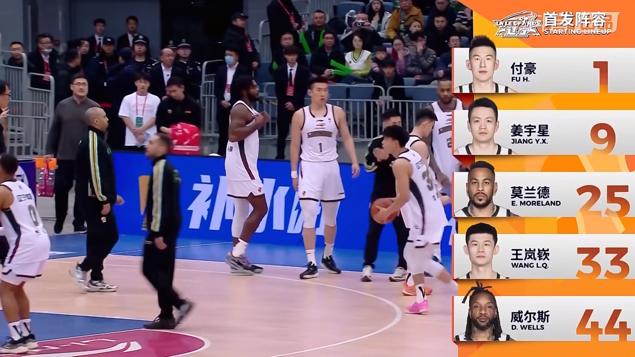 辽宁队赛季揭幕战首发阵容辽宁男篮