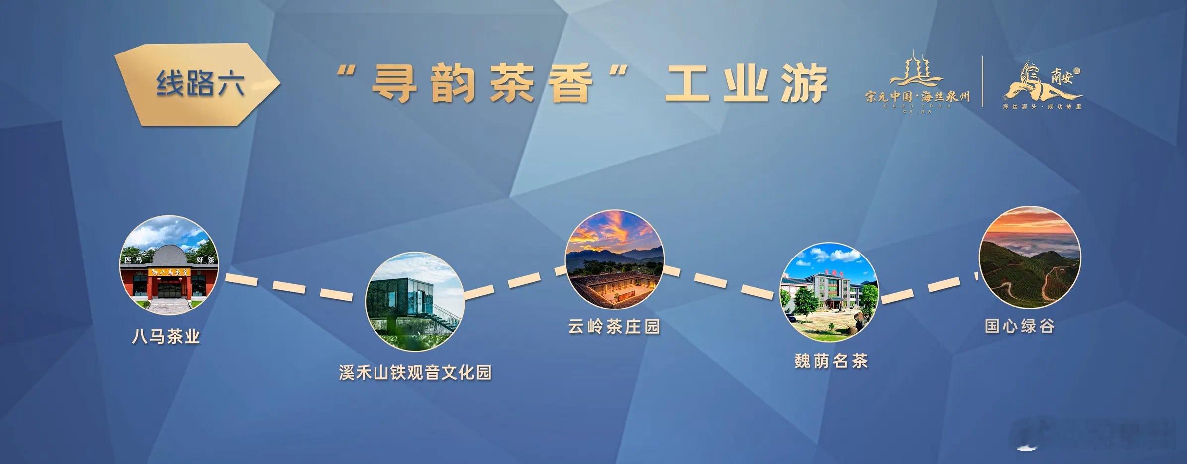 2025年泉州市工业旅游精品线路发布 ➡ 八马茶业(省级观光工厂) ➡溪禾山铁观