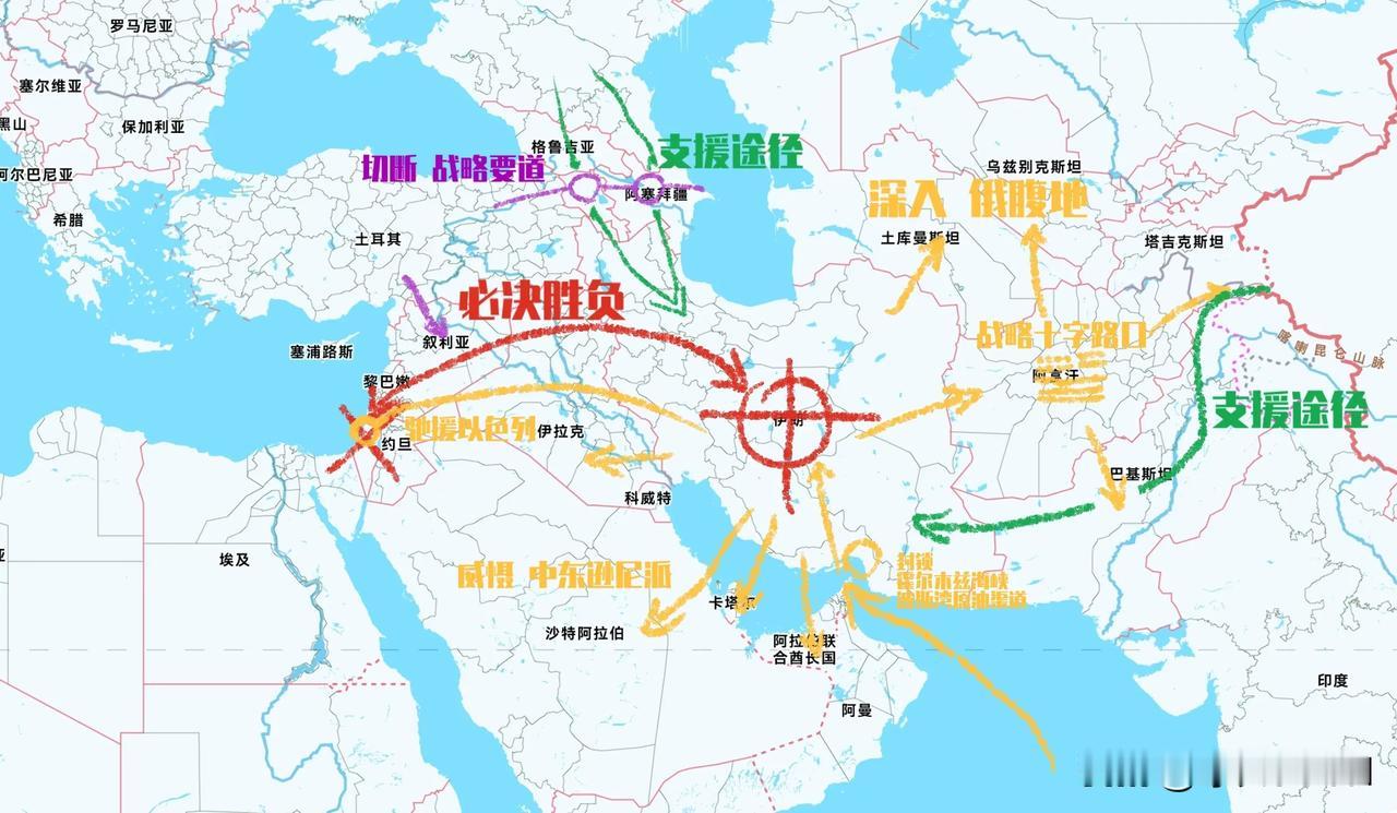 懂王不想灭掉伊朗，只是要伊朗从反美政权变成美国附庸，这样中东仅有的两个工业国就全