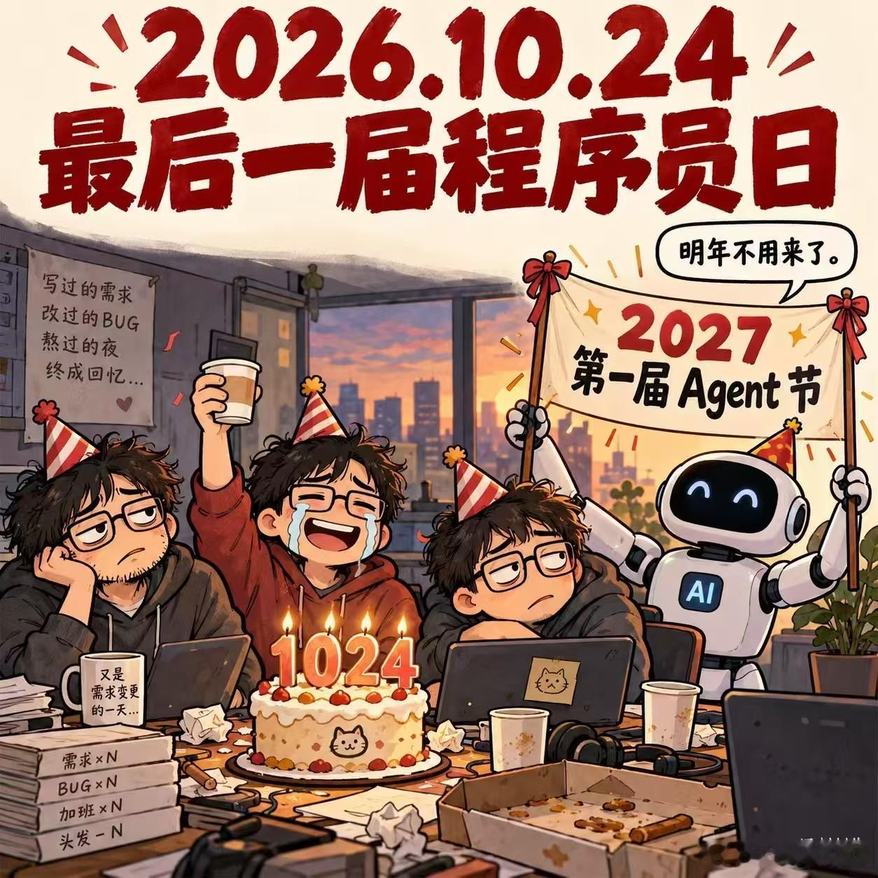 今天看到有朋友发来了这张图，莫名伤感……程序员到底还有没有前途？今天的小学生、中
