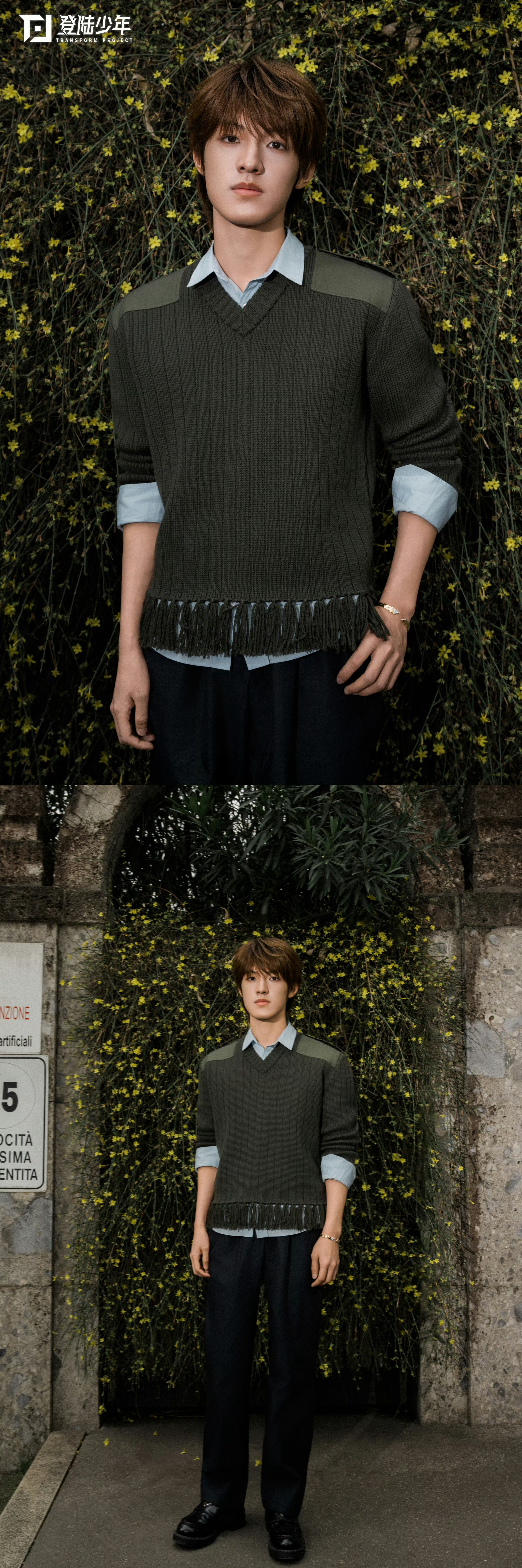 TOP登陆少年prada男孩 TOP登陆少年PRADA看秀造型出炉！朱志鑫、张泽