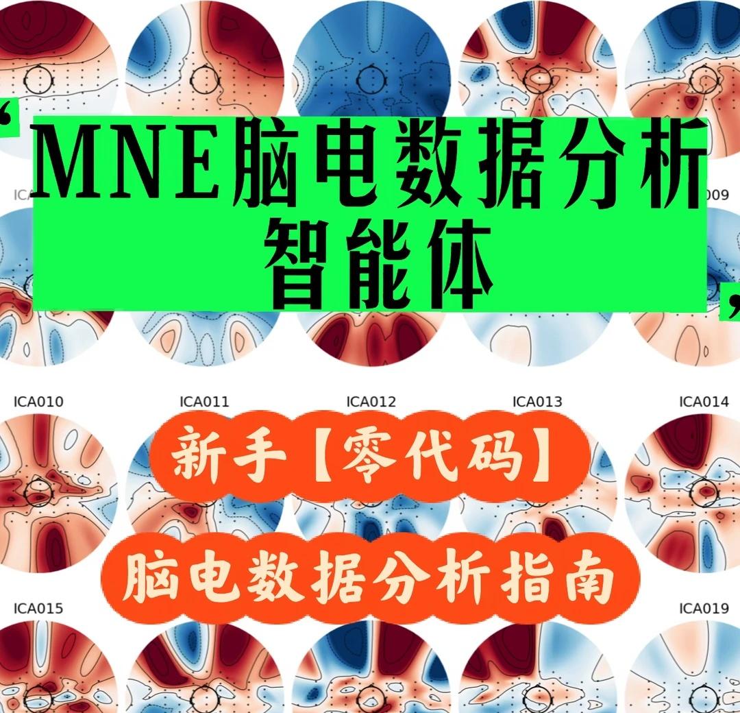 智能体驱动的脑电数据分析（零代码数据分析
谁还在为脑电代码秃头？做ERP、脑电处