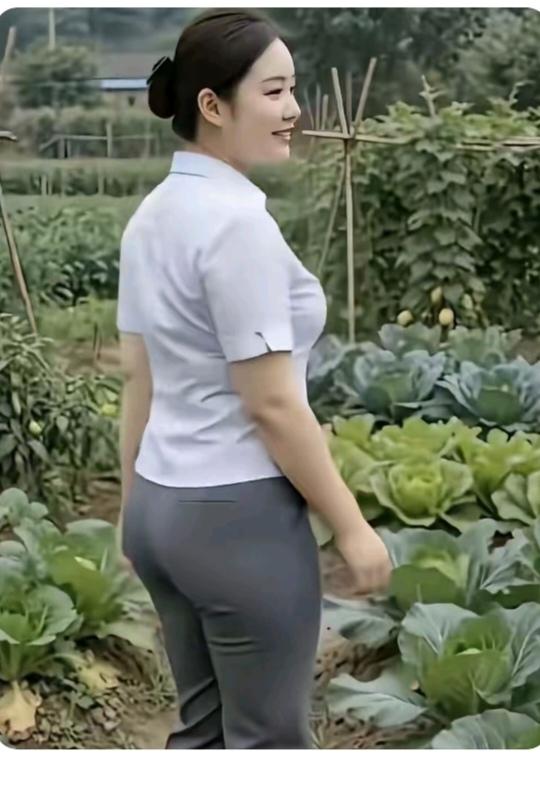 “菜园”一角
农家院里蔬菜多；
黄瓜芸豆水萝卜；
还有小葱和韭菜；
西红柿就架上