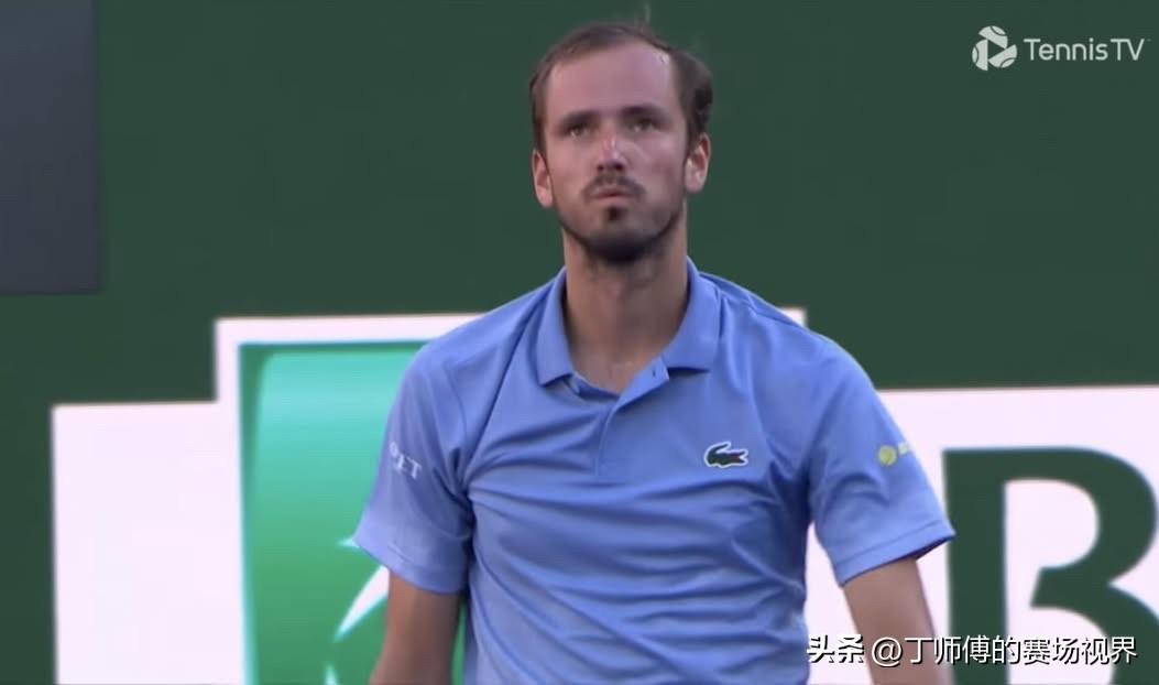 万万没想到印第安维尔斯四强，双方都处在连胜状态，最后梅总突破了所有压力，打败了钢