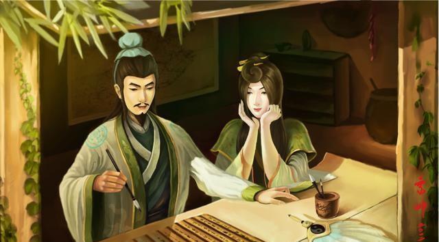 公元206年，诸葛亮娶了丑女黄月英。新娘子“头发黄，皮肤黑”，他早有心理准备。哪