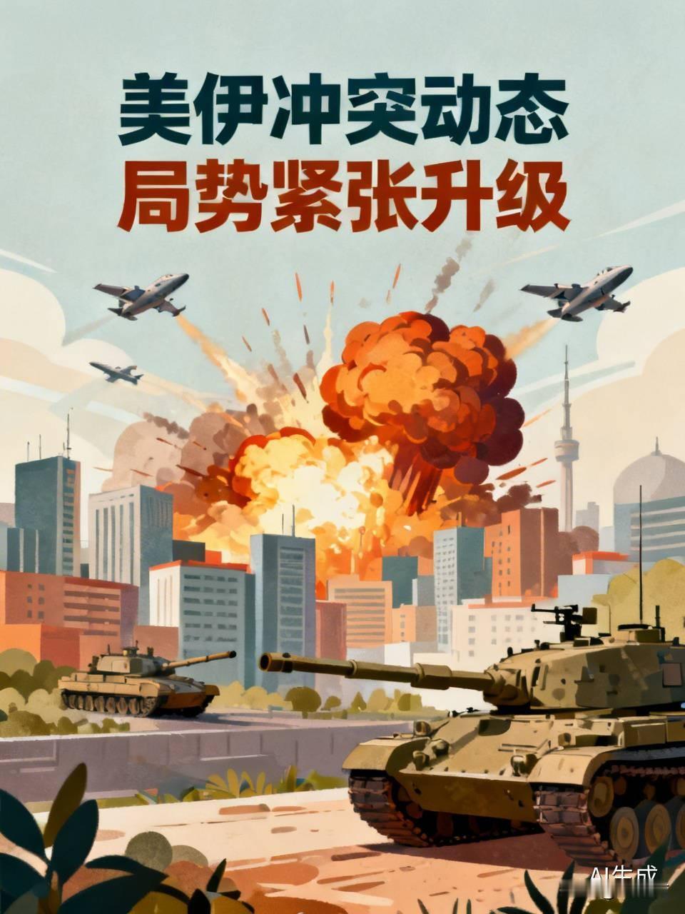 美发动打击 伊将升级反击强度 美国动手发起打击，伊朗就要升级反击力度，美伊这轮冲