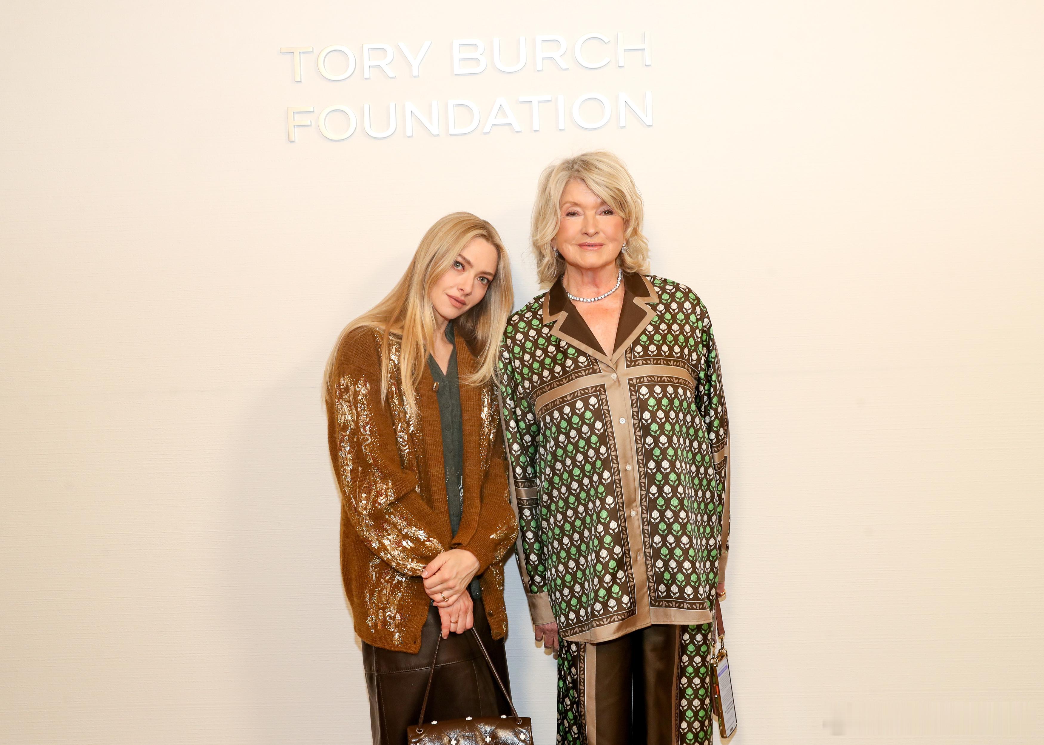 amanda seyfried阿曼达塞弗莱德在纽约出席Tory Burch品牌基
