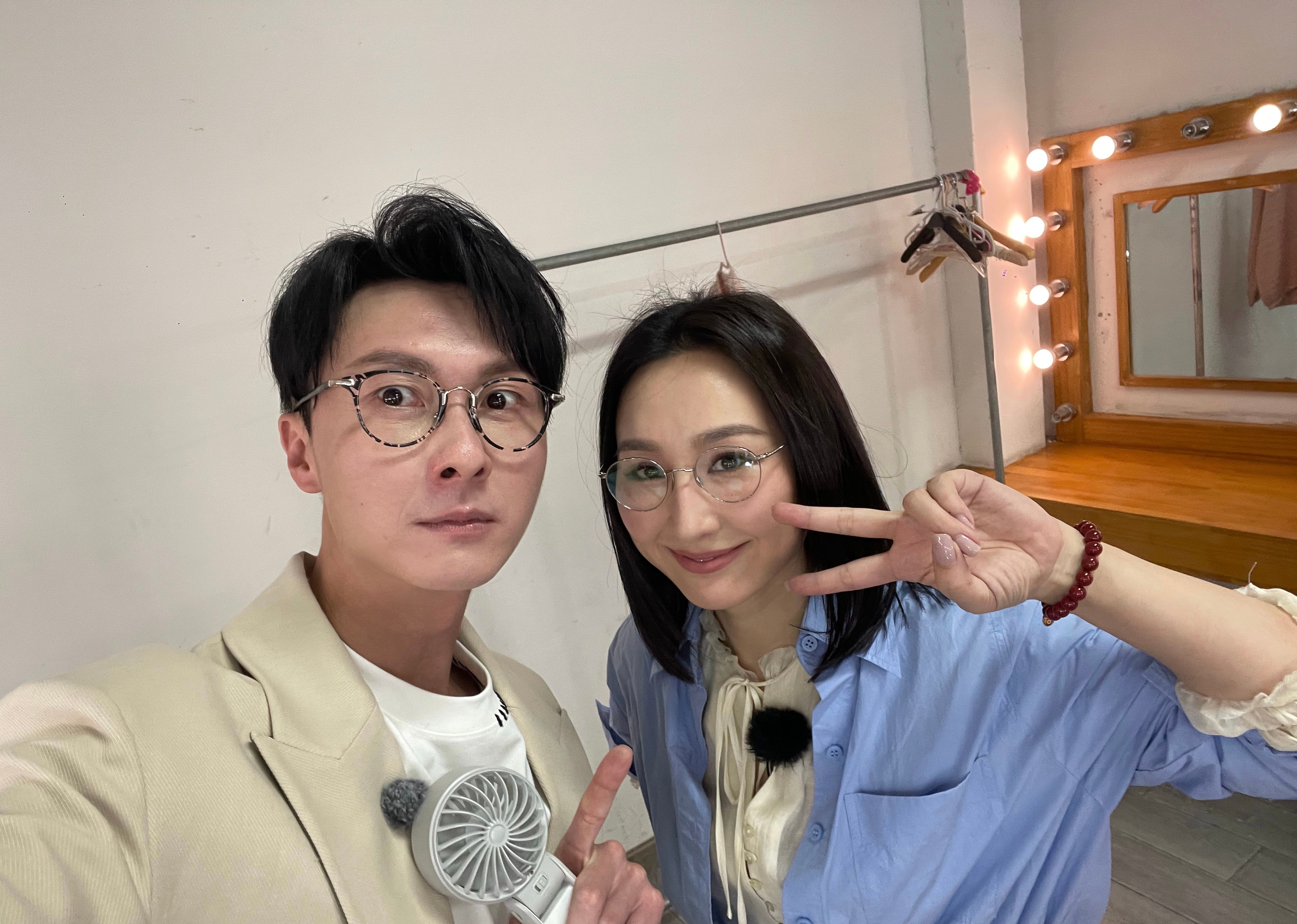 王浩信高海宁在无限超越班见面🤳 ​​​