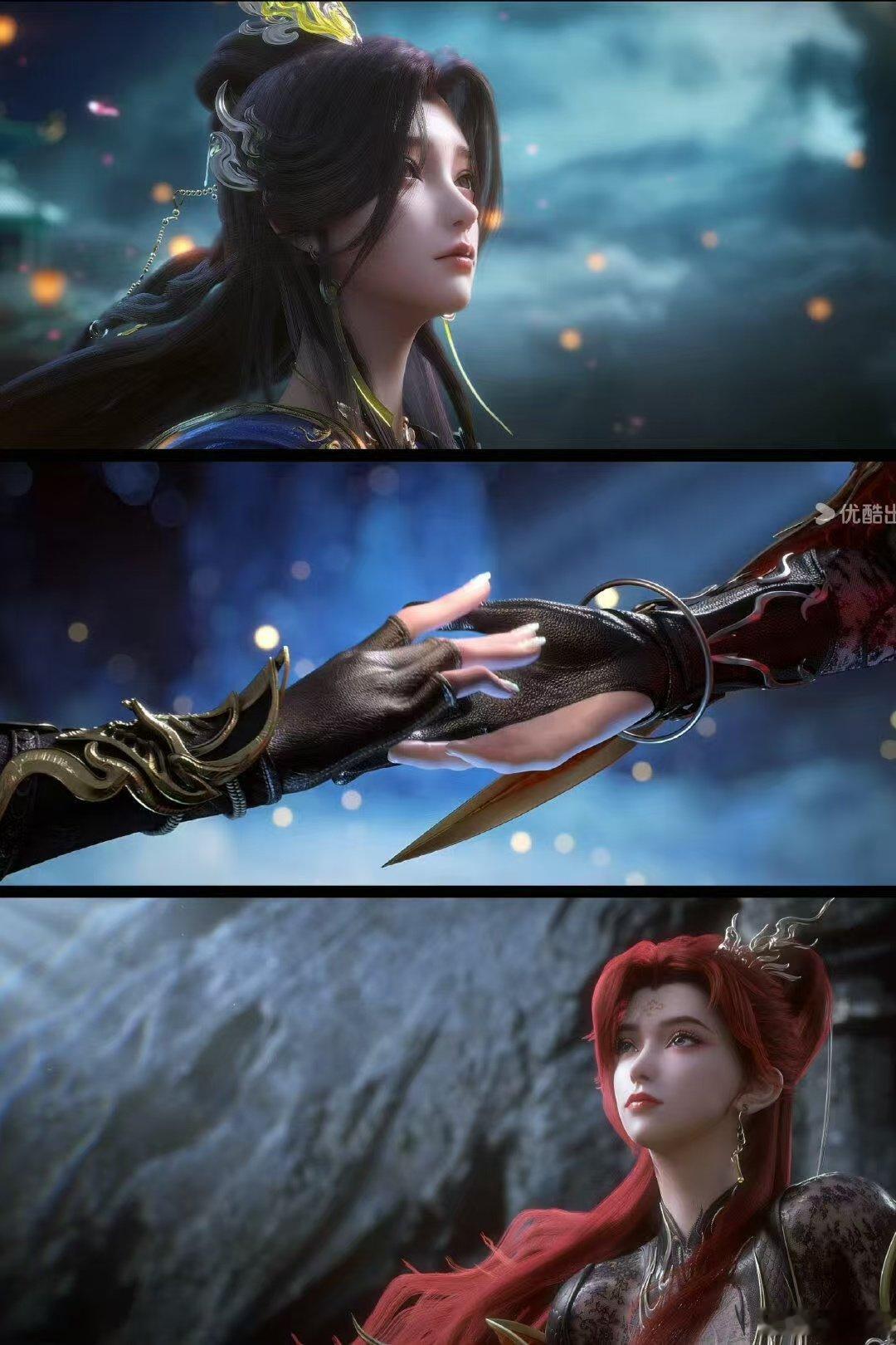 第一次看到纸片人走红毯国漫从屏幕走到红毯，国漫闯时尚圈，这波破圈真的太燃了优酷动