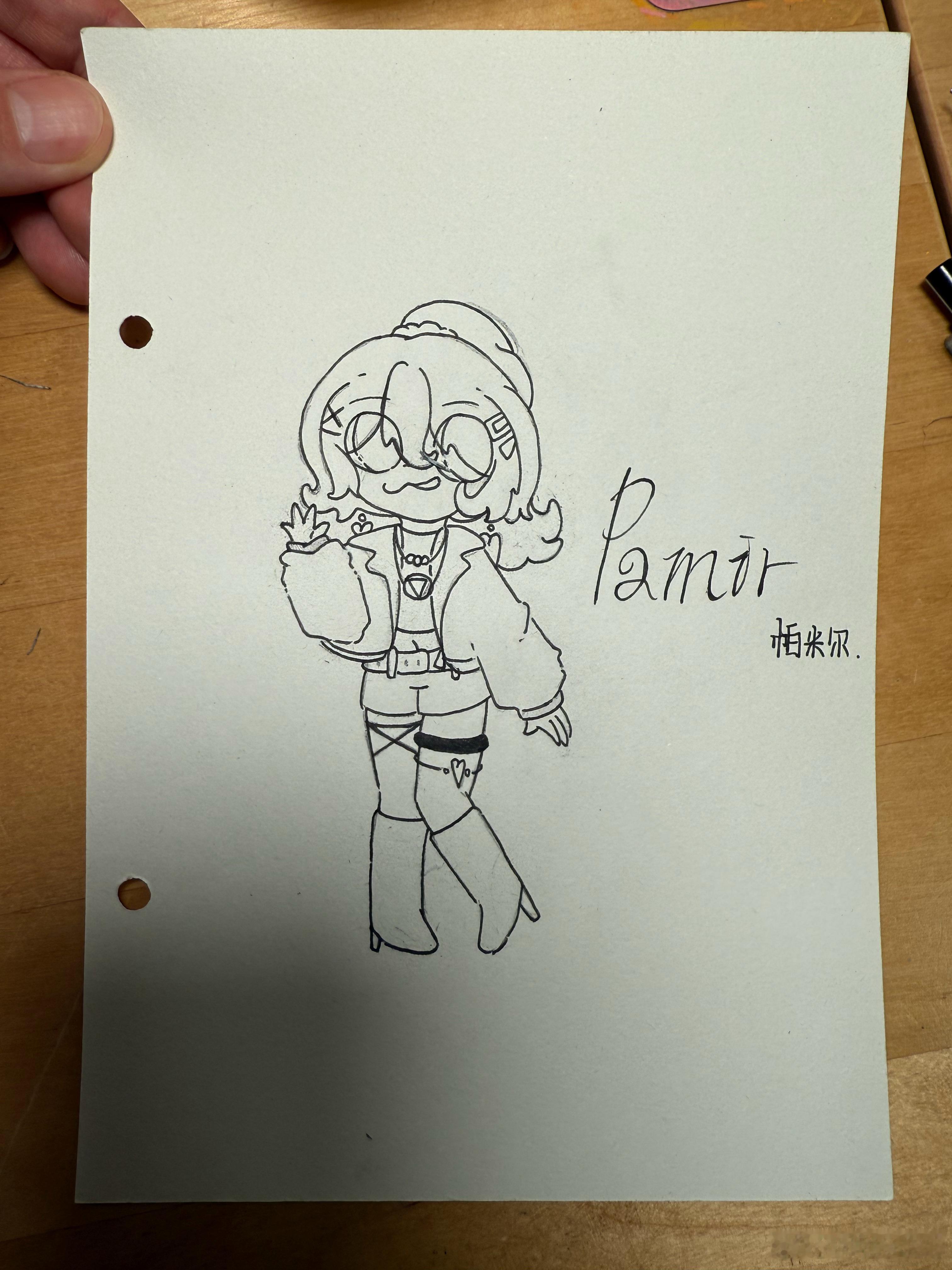 小朋友画得画，虽然不知道画的什么，但是感觉还挺好看的 