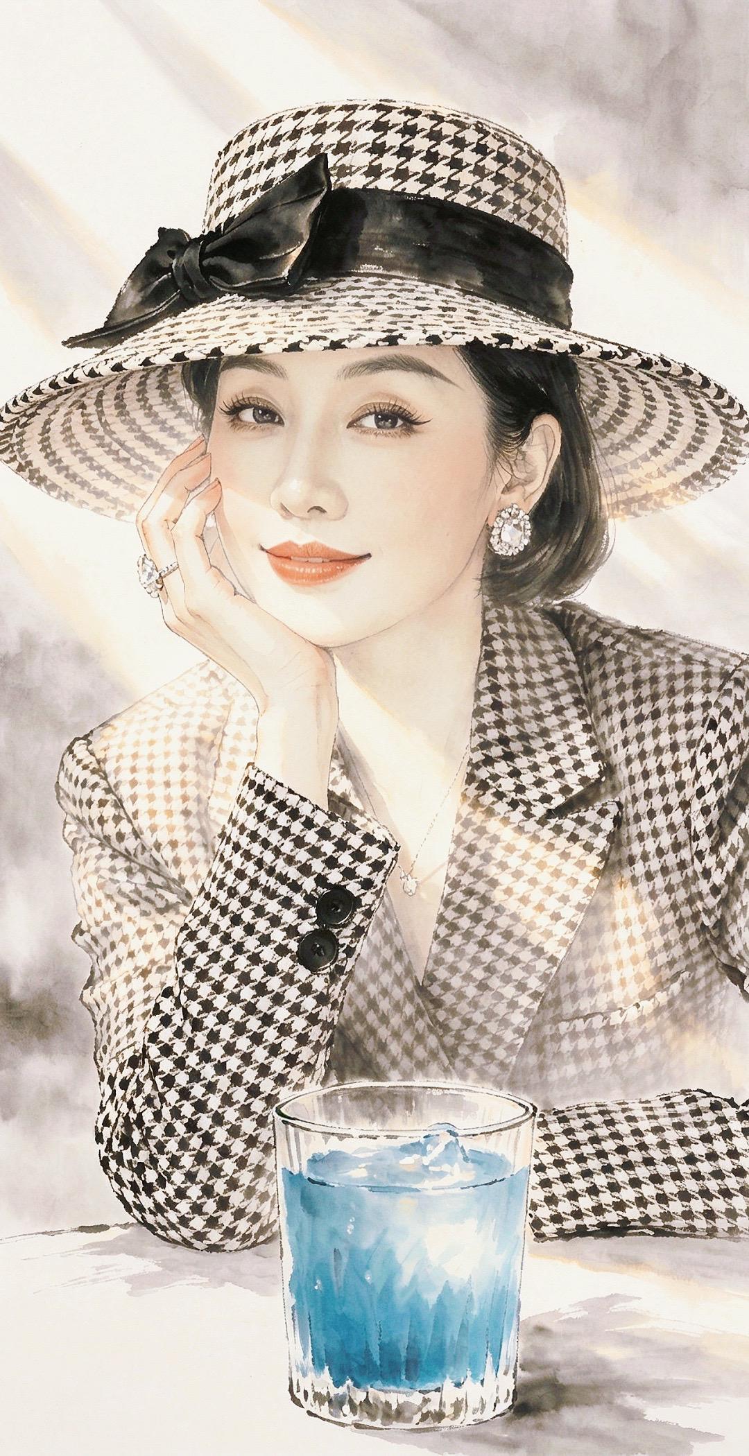 AI水墨治愈动画 已经开始期待夏天了 夏天的风是水墨风 玩法达人伙伴计划