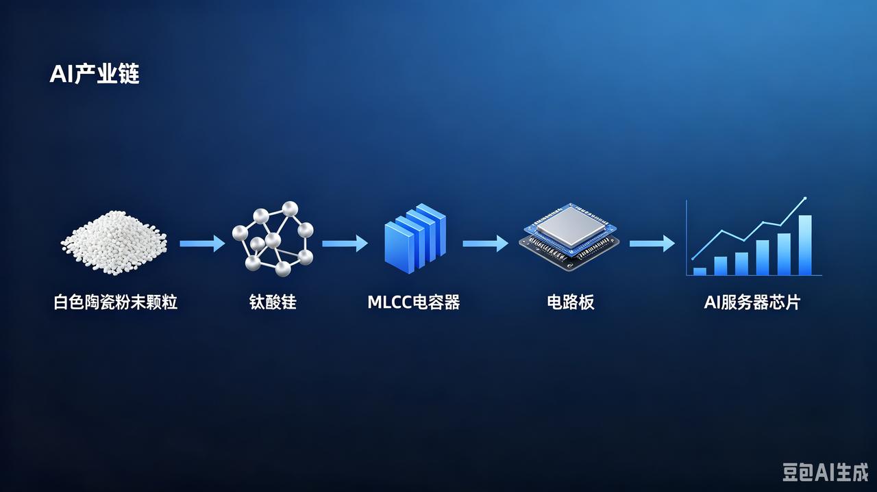 AI算力爆发掀起整条被动元器件行情，让深耕基础陶瓷粉体的国瓷材料完成一轮市值过山