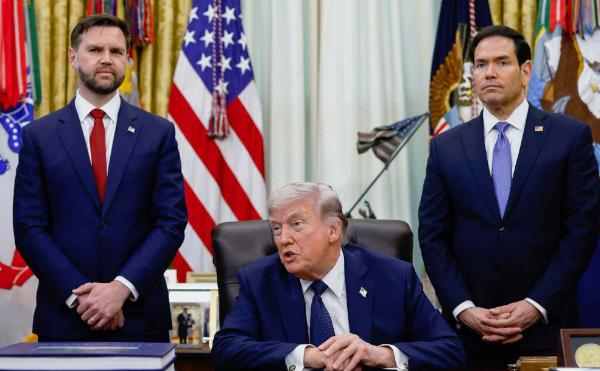 美国国务卿卢比奥今天说：“副总统万斯是我关系很好的挚友。倘若万斯参选总统，我认为