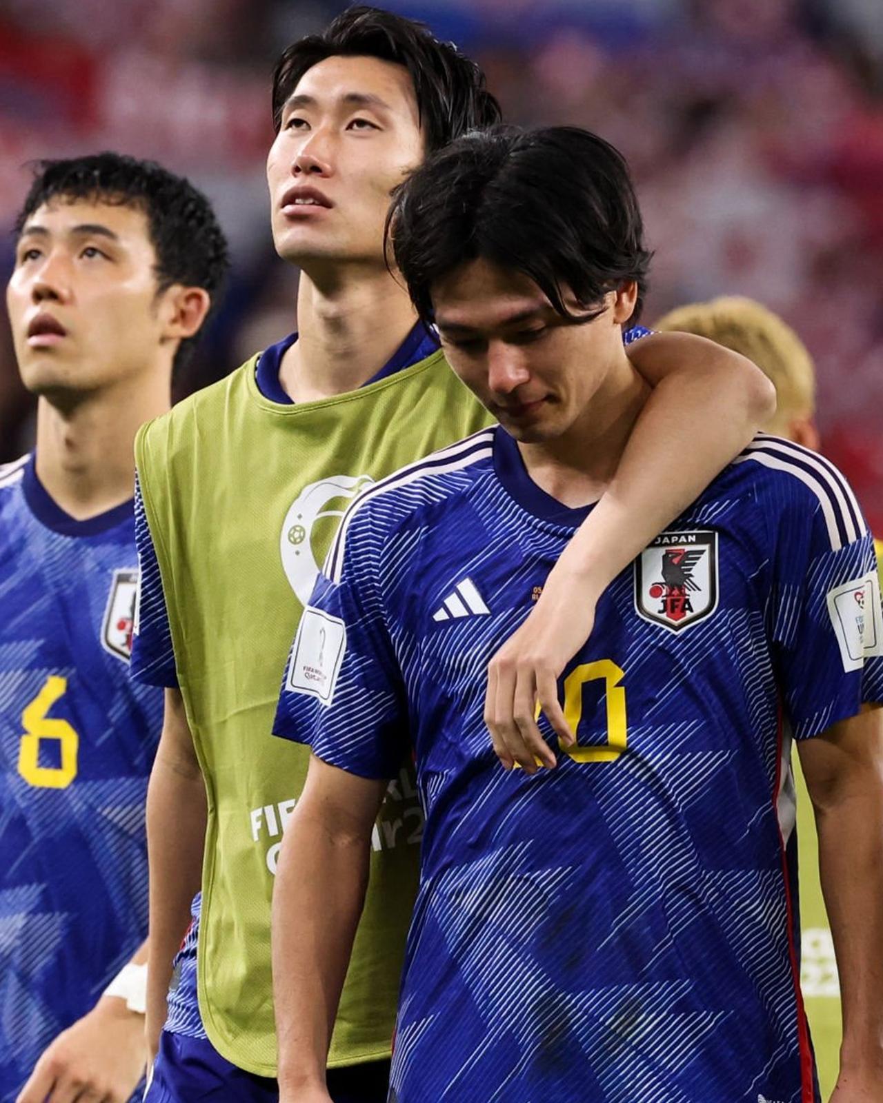 🚨 日本再次无情地被淘汰出世界杯……😢🇯🇵
▫️ 2018年：16强赛中
