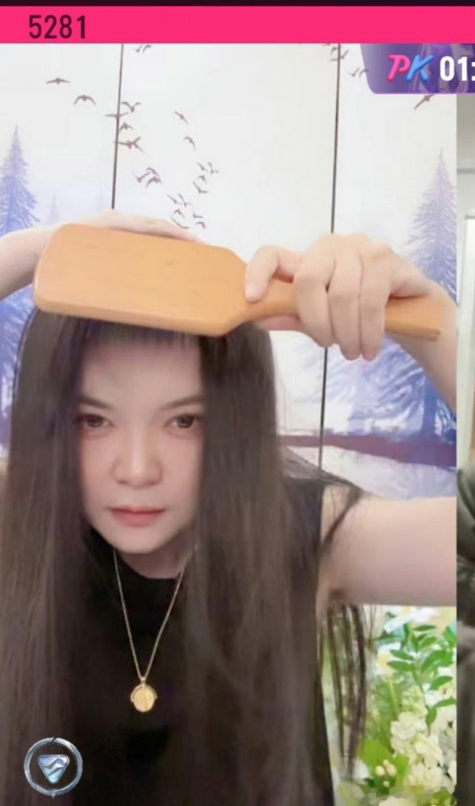星姐长发去油成功 ​​​