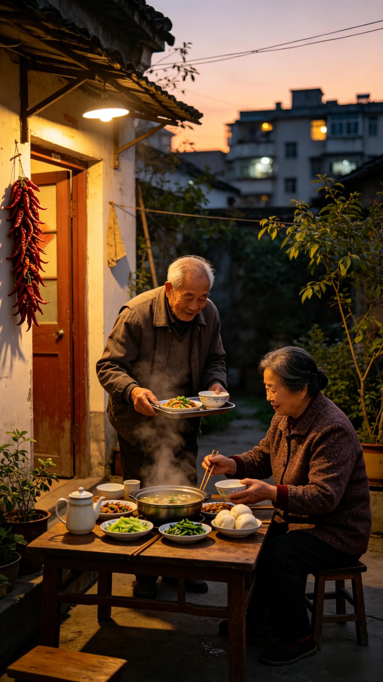 想要晚年过得轻松幸福，不妨看看这5种活法，少花钱还不累。
 
1、小院闲居
不用