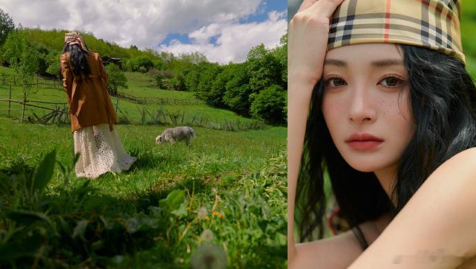 周洁琼好明媚的一张脸周洁琼这套好适合西南旅行风格 VOGUE山谷假日最佳造型之一