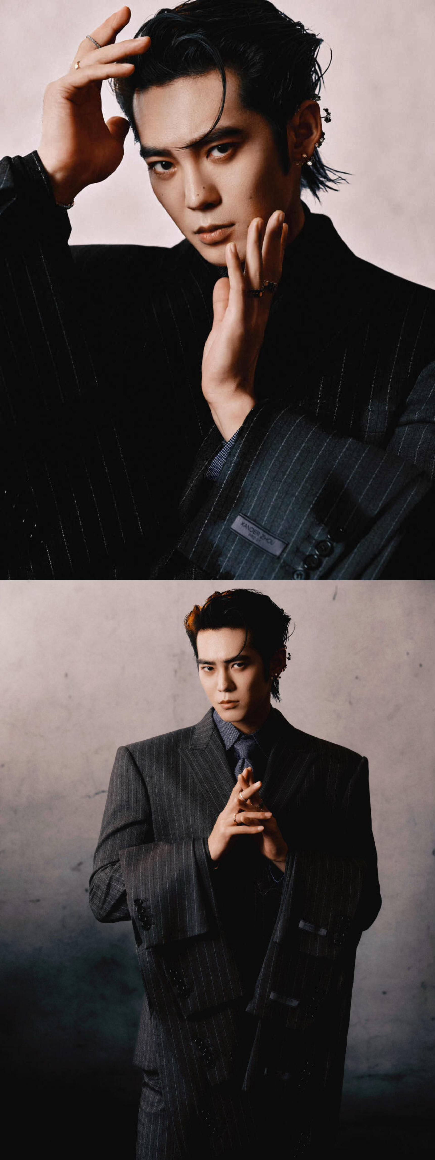 于适香港GQ盛典造型出图. 于适香港时尚活动 于适今日香港GQ盛典时尚活动造型出