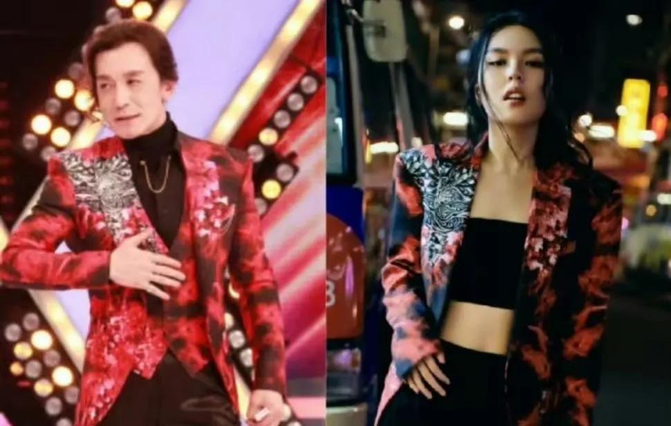 突然懂了娱乐圈的传承！
李咏的衣服，
李咏的女儿法图麦，
李咏的遗孀哈文
这就是