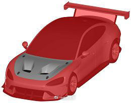 申请的外观专利下来了。别人要跟着小米汽车这么做，是会侵权的，小米有专利了 